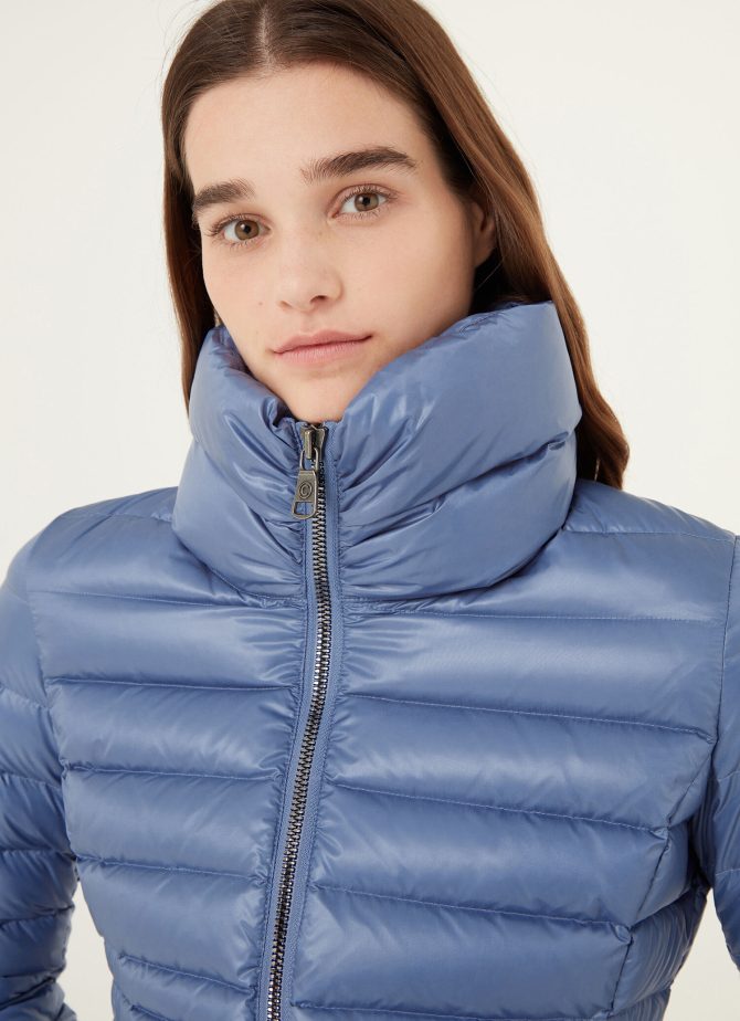 Down jacket with ribbed knit cuffs - Image 2