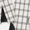 Padded ski pants with check print - Image 6
