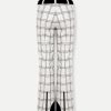Padded ski pants with check print - Image 5