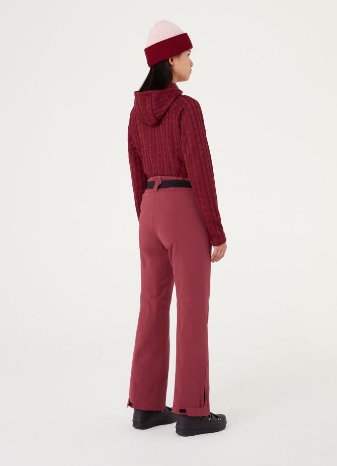 Plain-coloured padded ski trousers - Image 2