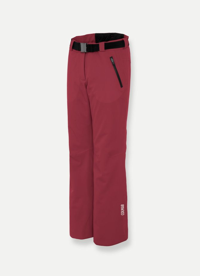 Plain-coloured padded ski trousers - Image 4