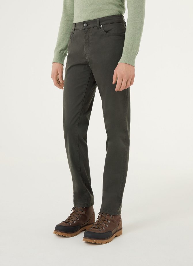 5-pocket trousers in stretch cotton - Image 2