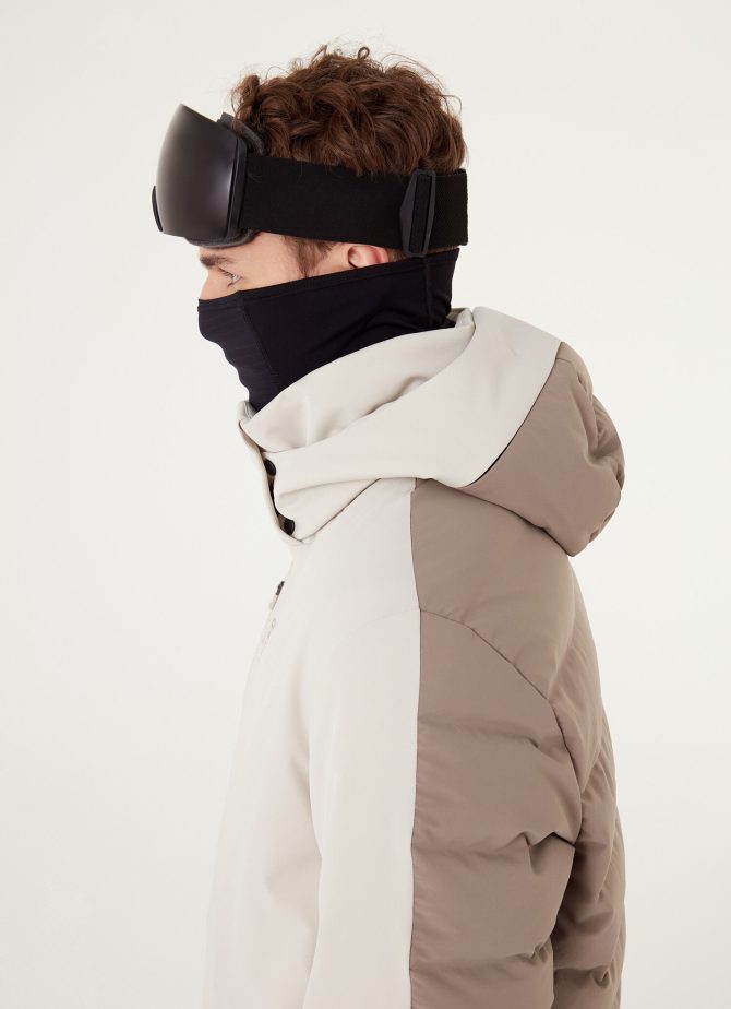 Down and wadding ski jacket - Image 3