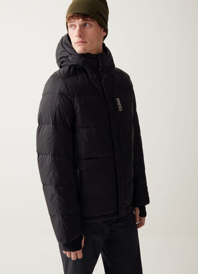Puffy ski jacket in ripstop fabric - Image 3