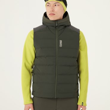 Ski vest in 5-layer fabric