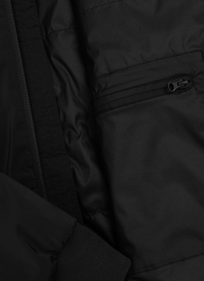 Padded bomber in stretch fabric padding - Image 6