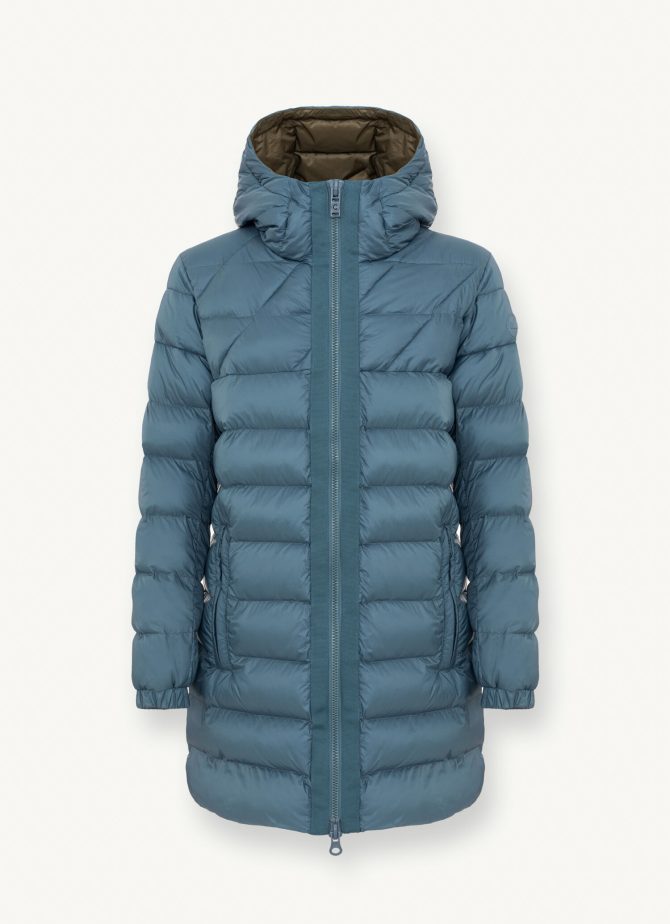 Recycled Essentials hooded long jacket - Image 4