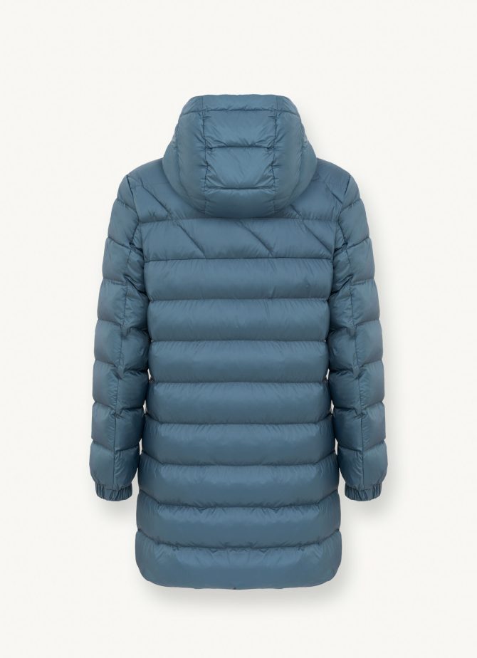 Recycled Essentials hooded long jacket - Image 5