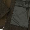 Wool cloth jacket with nylon inserts - Image 6