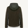 Wool cloth jacket with nylon inserts - Image 5