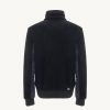 Wool cloth bomber jacket with nylon inserts - Image 5