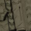 Quilted-effect down jacket with canneté ribbon - Image 6