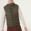 Down vest with double fabric - Image 3