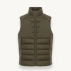 Down vest with double fabric - Image 4