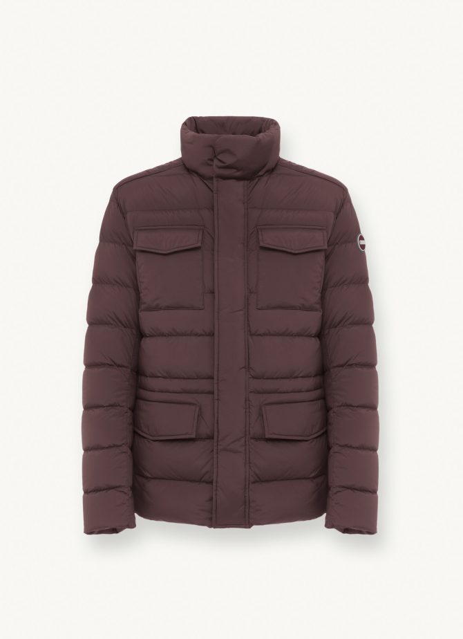 Stretch field jacket in multi-pocket down - Image 4