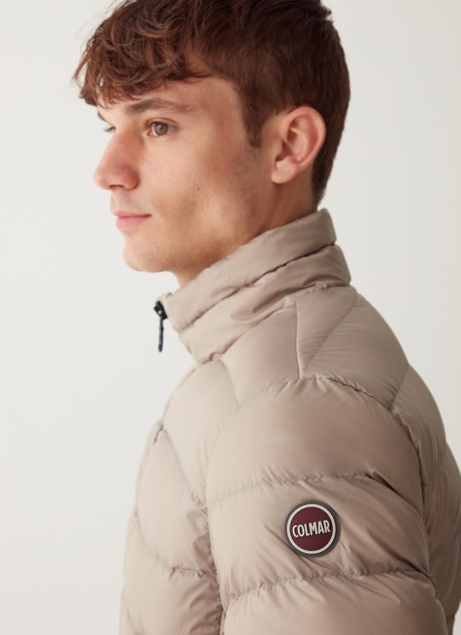 Sporty down jacket without hood - Image 3