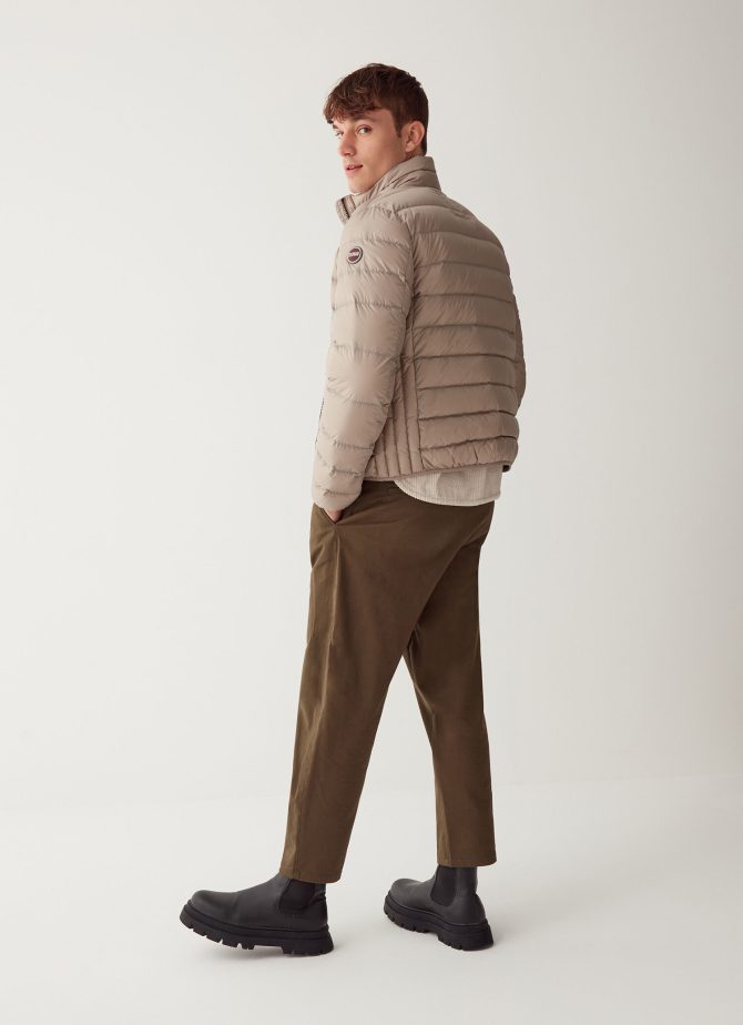 Sporty down jacket without hood - Image 2