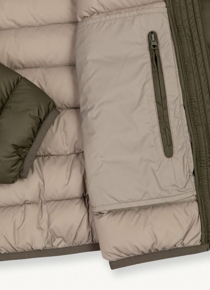 Sporty down jacket without hood - Image 6