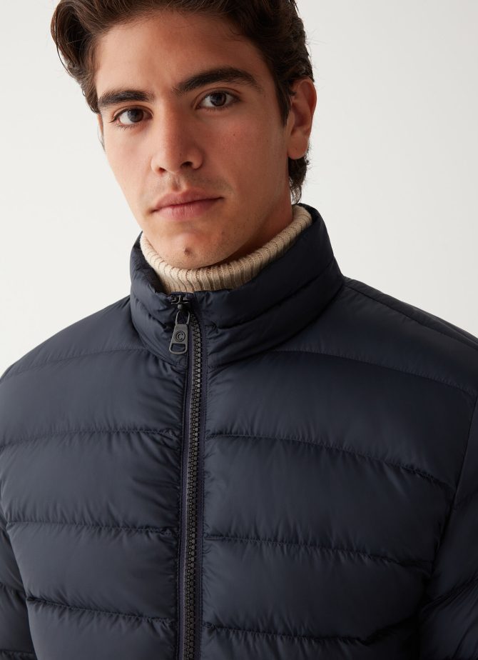 Sporty down jacket without hood - Image 2