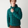 Sporty down jacket with fixed hood - Image 2