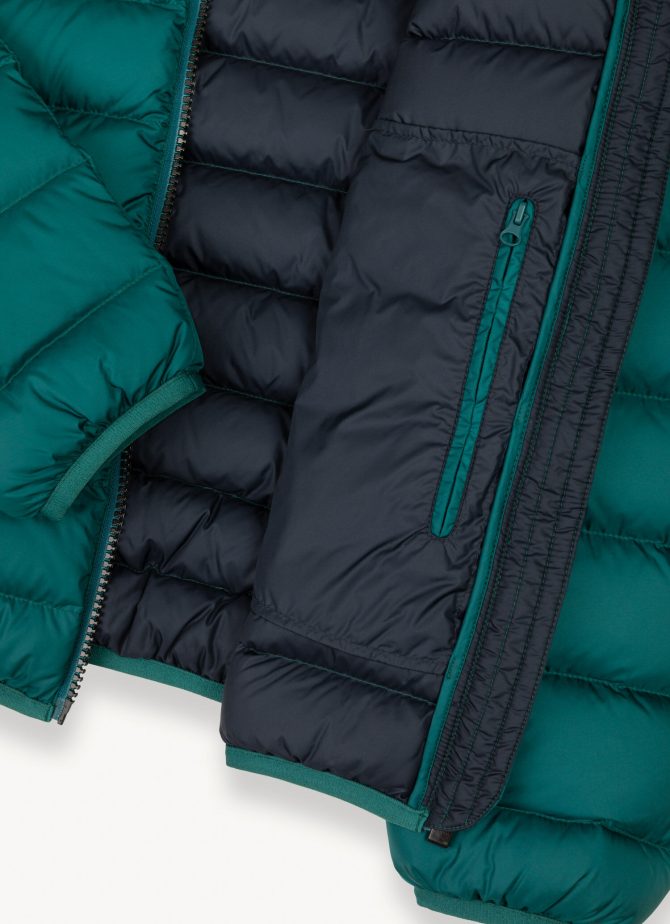 Sporty down jacket with fixed hood - Image 6