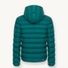 Sporty down jacket with fixed hood - Image 5