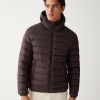 Sporty down jacket with fixed hood - Image 2