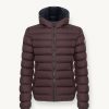 Sporty down jacket with fixed hood - Image 4