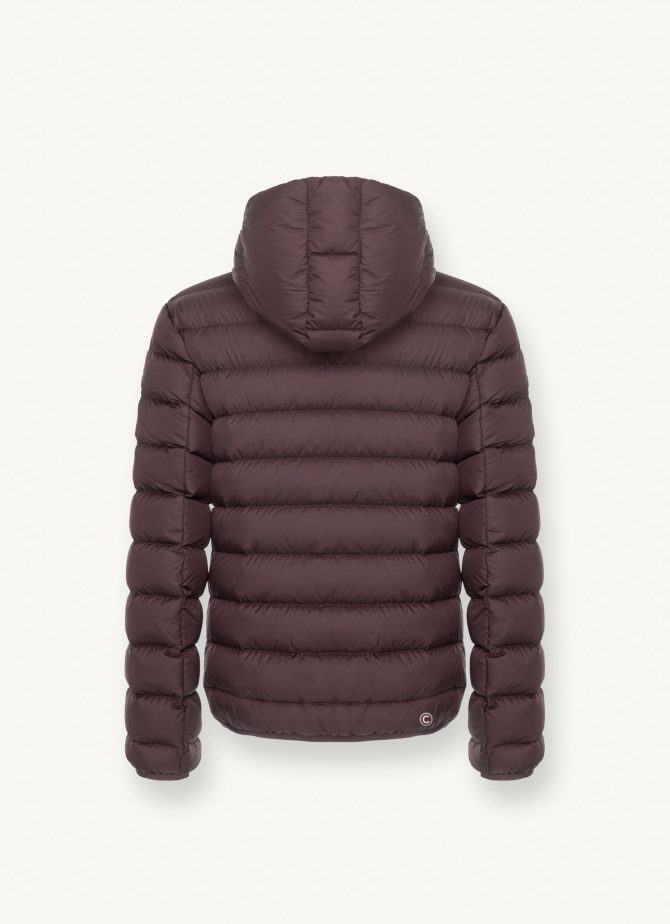 Sporty down jacket with fixed hood - Image 5