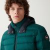 Sporty down jacket with detachable hood - Image 3