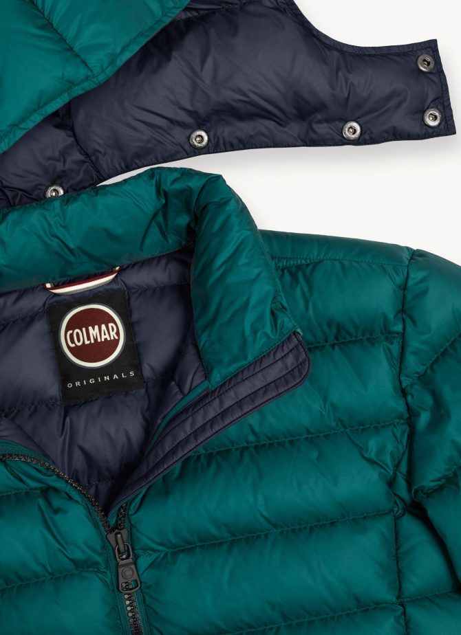 Sporty down jacket with detachable hood - Image 6