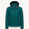 Sporty down jacket with detachable hood - Image 4
