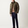 Oversized down jacket with high collar - Image 2