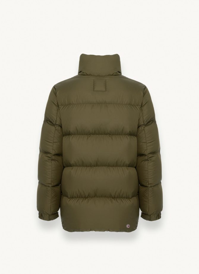 Oversized down jacket with high collar - Image 5