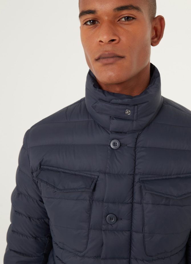 Autumn field jacket in down with large pockets - Image 2