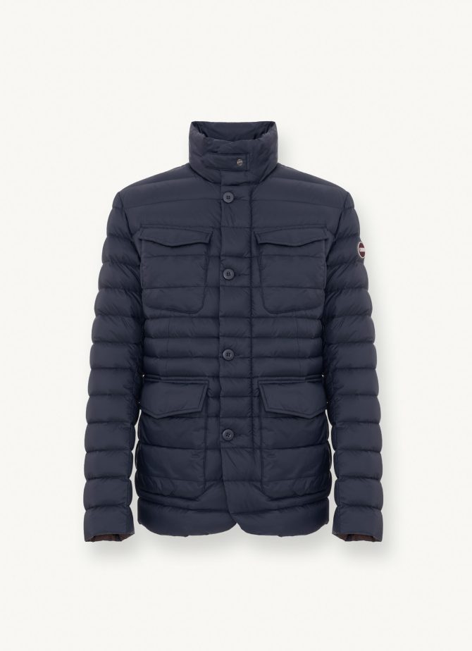 Autumn field jacket in down with large pockets - Image 4