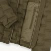 Quilted-effect down jacket with fixed hood - Image 6