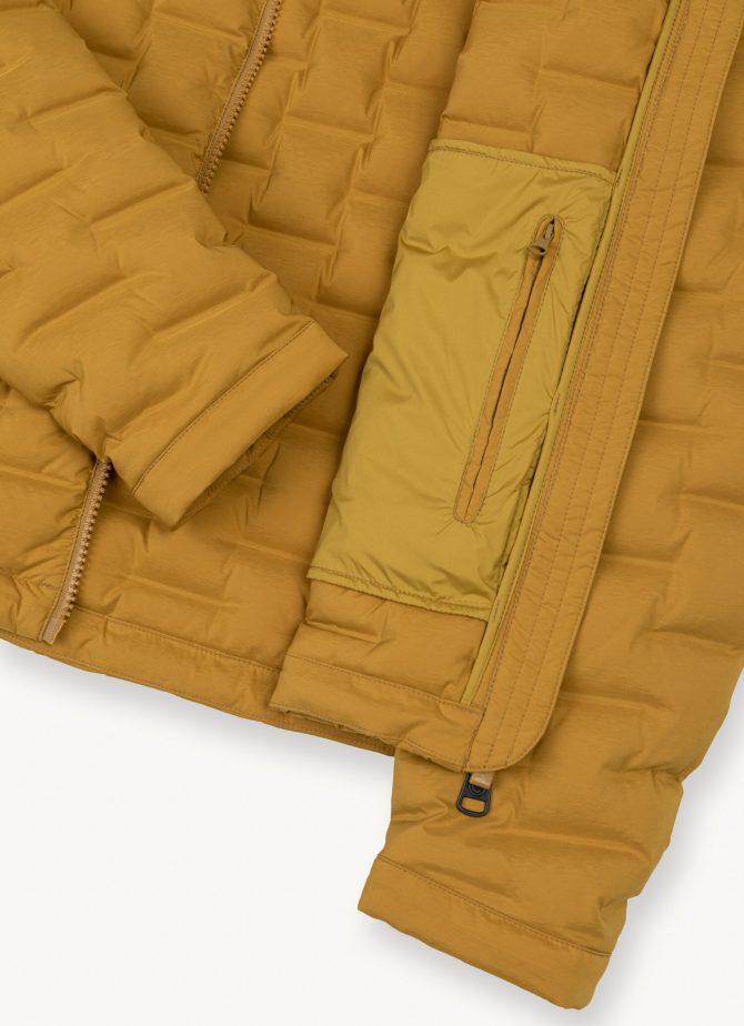 Quilted-effect down jacket without hood - Image 6