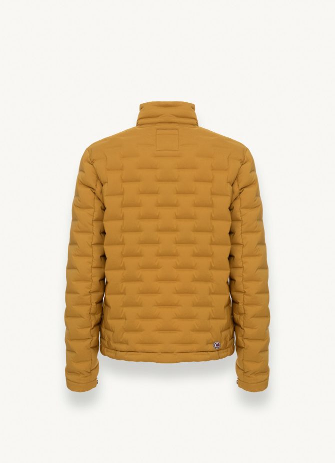 Quilted-effect down jacket without hood - Image 5