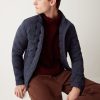 Quilted-effect down jacket without hood - Image 2