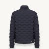 Quilted-effect down jacket without hood - Image 5