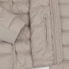 Down jacket with fixed hood in double fabric - Image 6