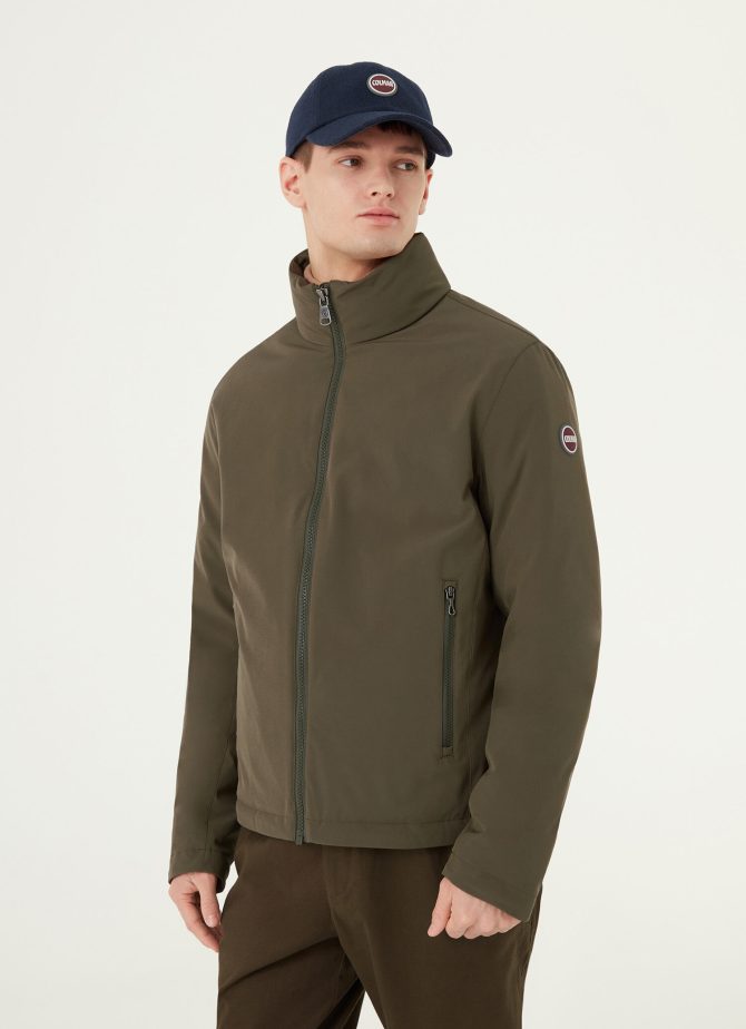 High collar padded soft-shell jacket - Image 3