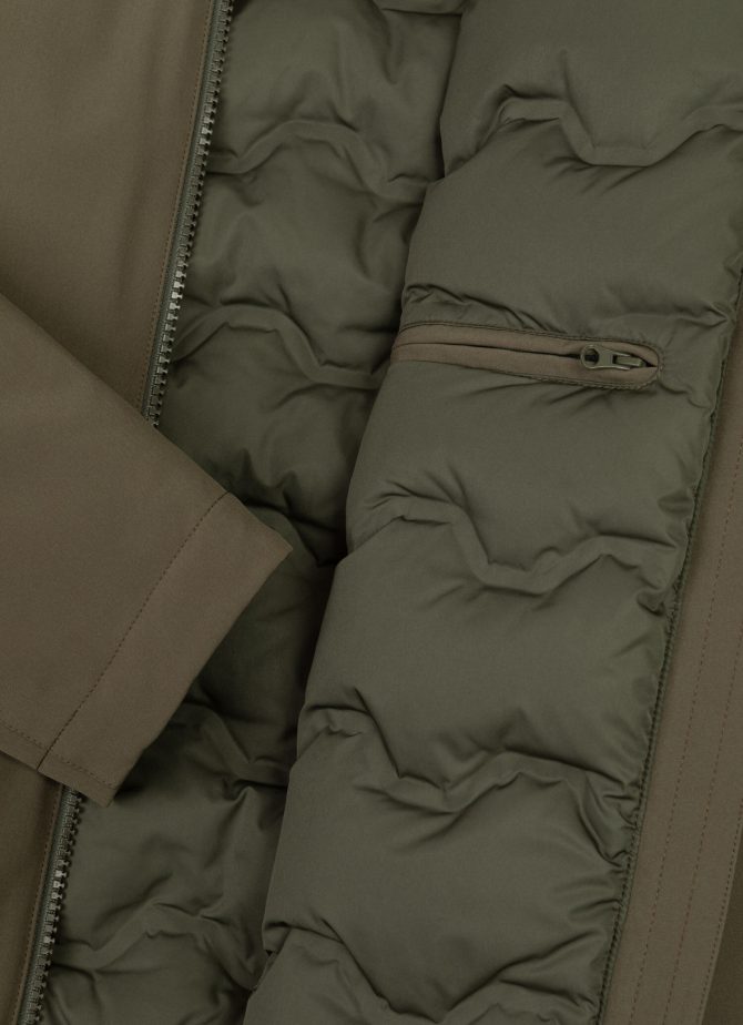 High collar padded soft-shell jacket - Image 6