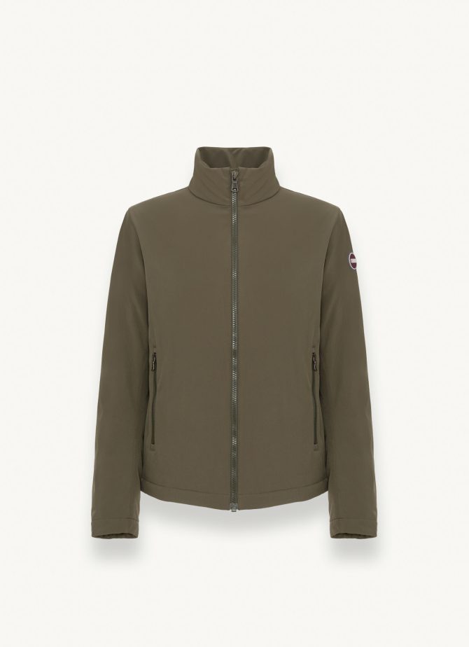 High collar padded soft-shell jacket - Image 4