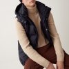 Oversized down vest with hood - Image 2