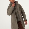 3-layer fabric padded coat - Image 2