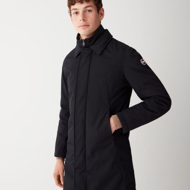3-layer fabric padded coat