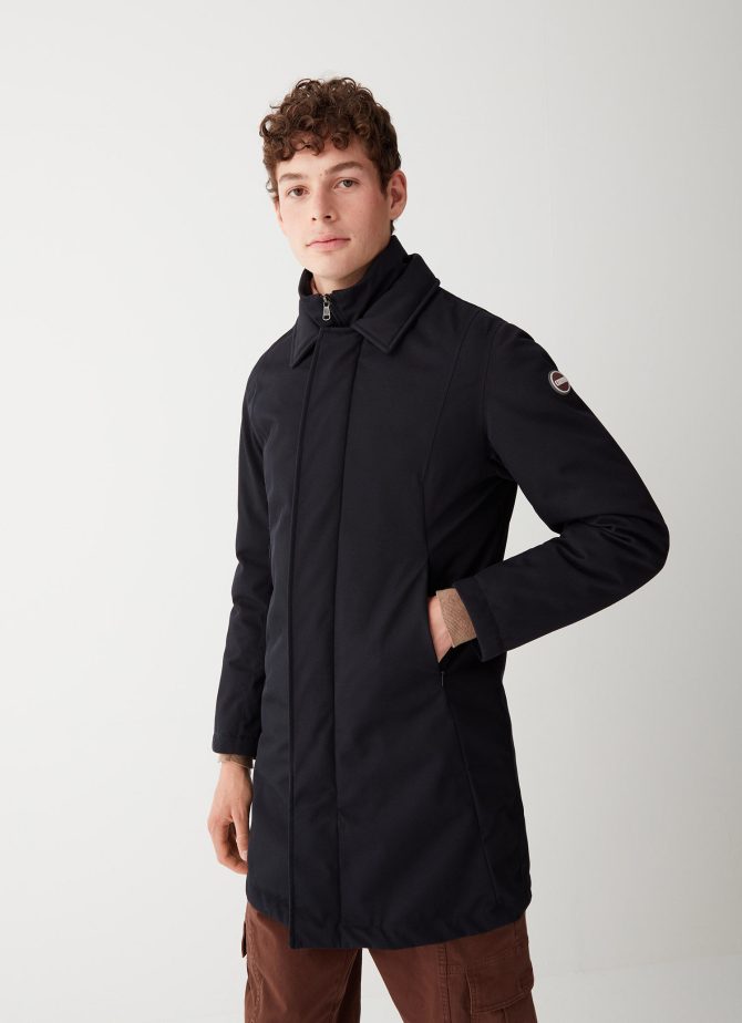 3-layer fabric padded coat