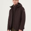 Padded jacket with double hood - Image 2
